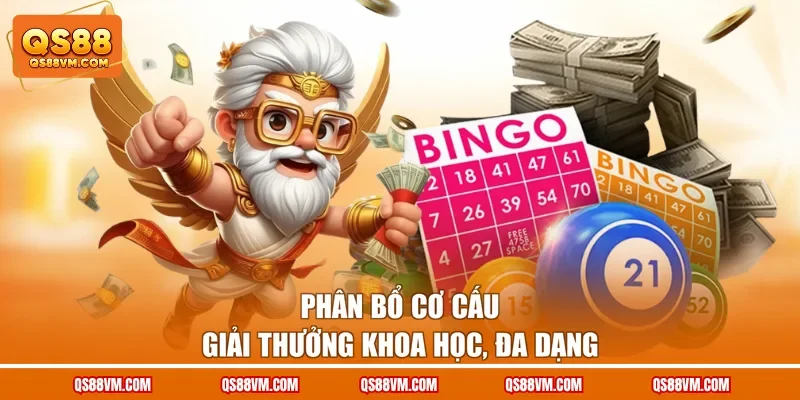 Phân bổ cơ cấu giải thưởng khoa học, đa dạng