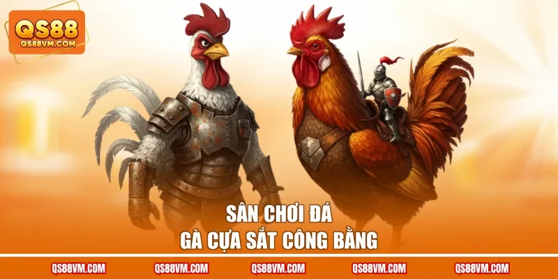 Sân chơi đá gà cựa sắt công bằng